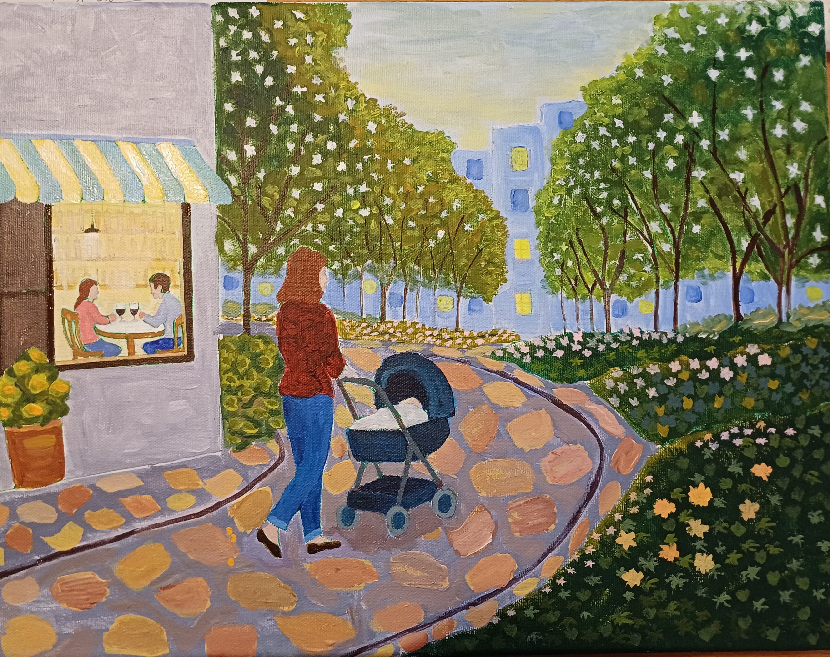 At the Neighborhood Café III